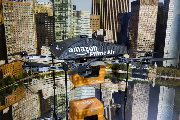 Amazon reparto de paquetes