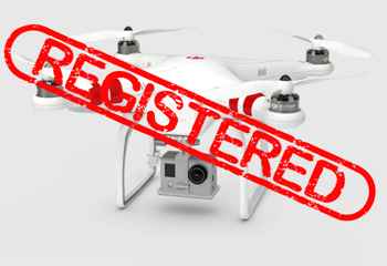 registro de drones en la FAA