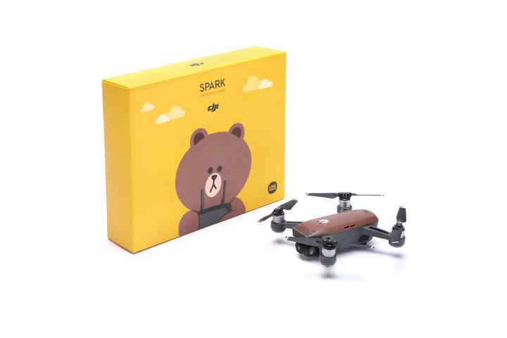 DJI Spark oso Brown