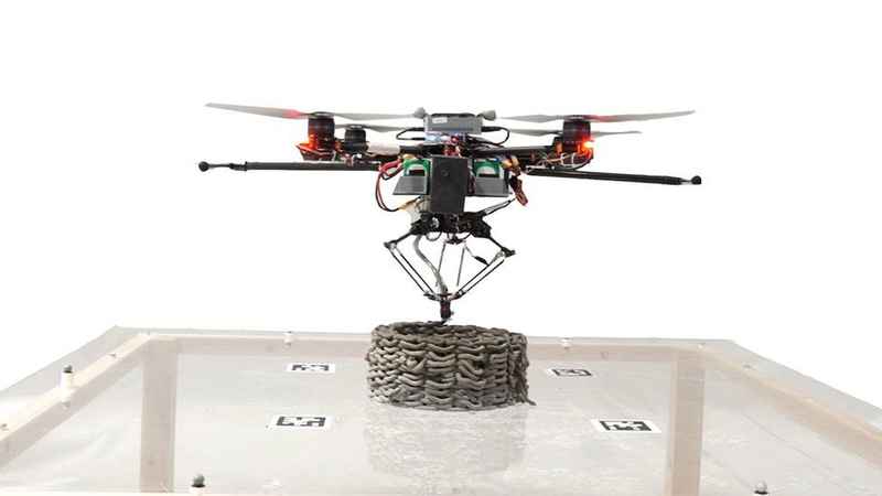 dron con impresora 3D