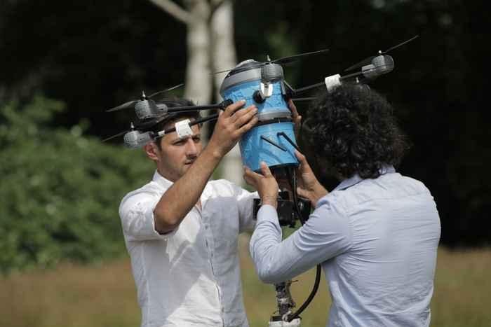 drone anti-minas