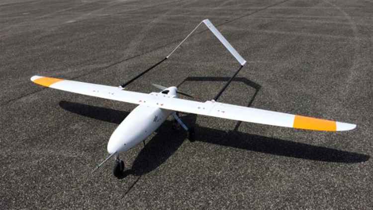 drone autónomo de ala fija