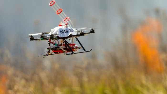 drone contra incendios