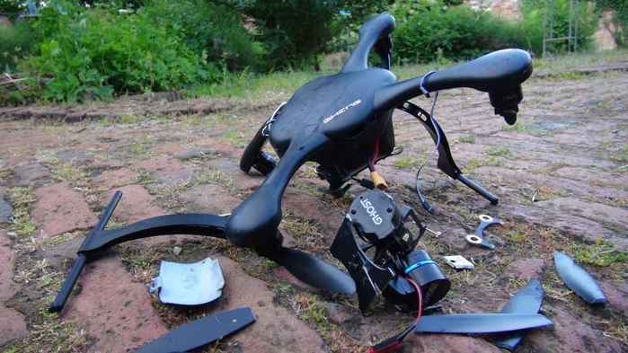 drone estrellado