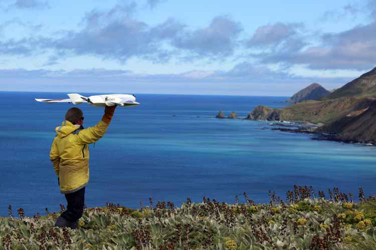 drones para el estudio de la naturaleza