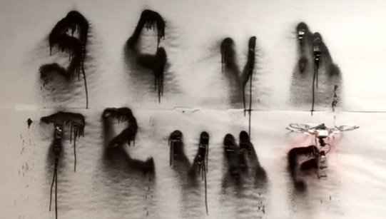 graffiti anti Trump