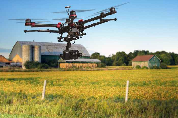 investigación con drones