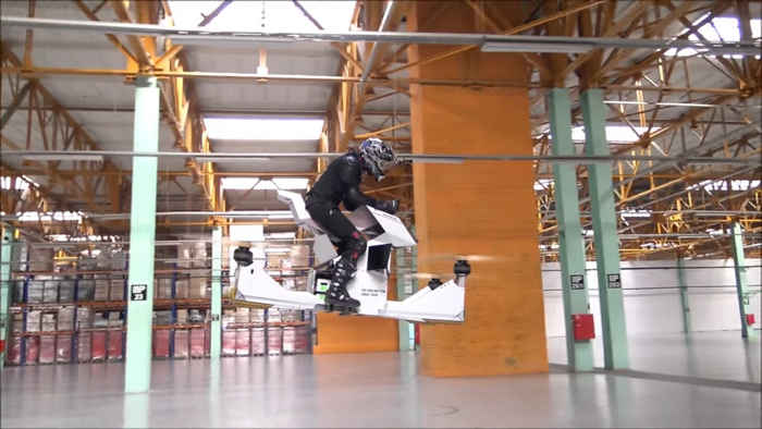 moto voladora Hoversurf Scorpion