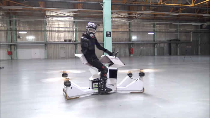 moto voladora Hoversurf Dcorpion