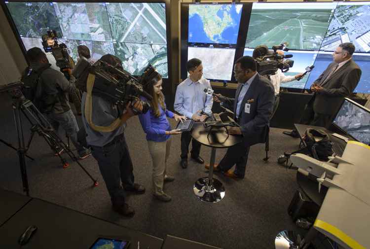 prueba de control de tráfico aéreo para drones de la NASA
